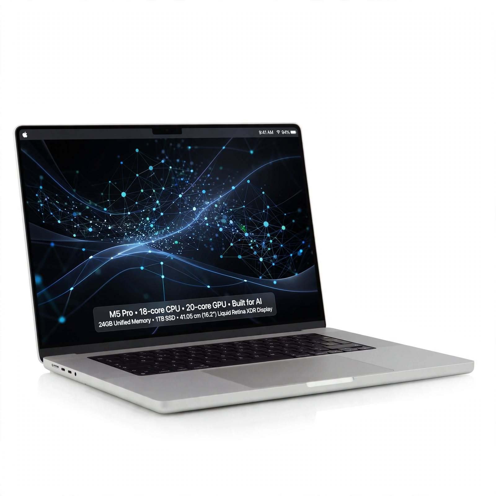 Apple 2026 MacBook Pro 16-inch M5 Pro – 24GB RAM, 1TB SSD