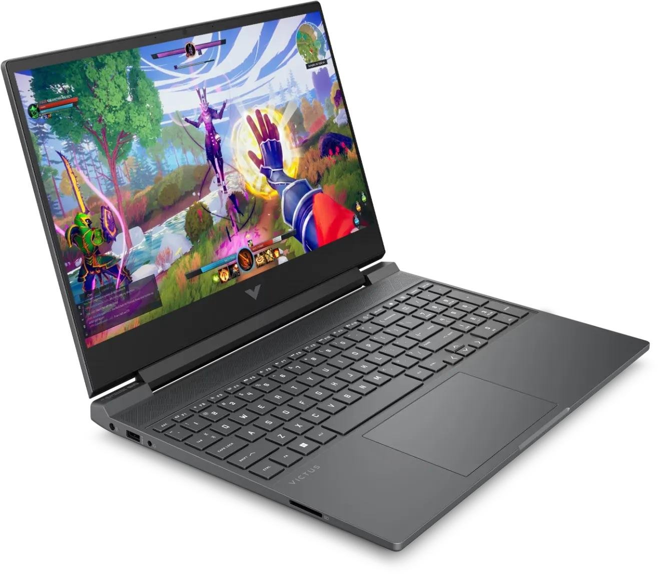 HP Smartchoice Victus, 14th Gen Intel Core i5-14450HX, 6GB RTX 3050, 24GB DDR5(Upgradeable) 512GB SSD, 144Hz, 300 nits, 15.6''/39.6cm, Win11, Office 24, Mica Silver, 2.3kg, fa2303/15tx, Gaming Laptop